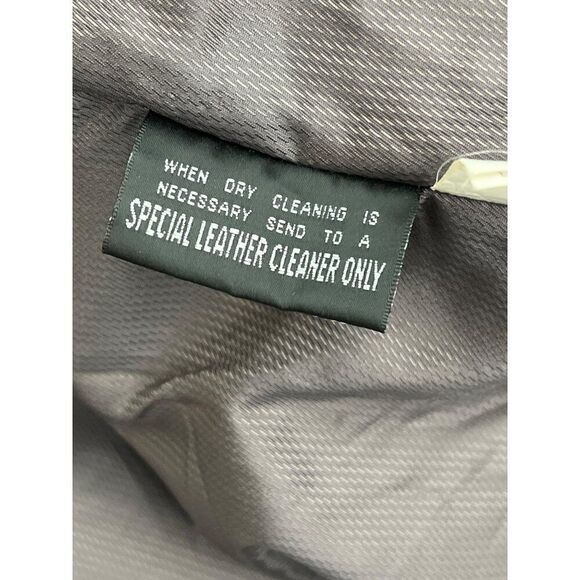 Wilsons Leather Experts Men Black Leather Jacket Size XL - Picture 13 of 14